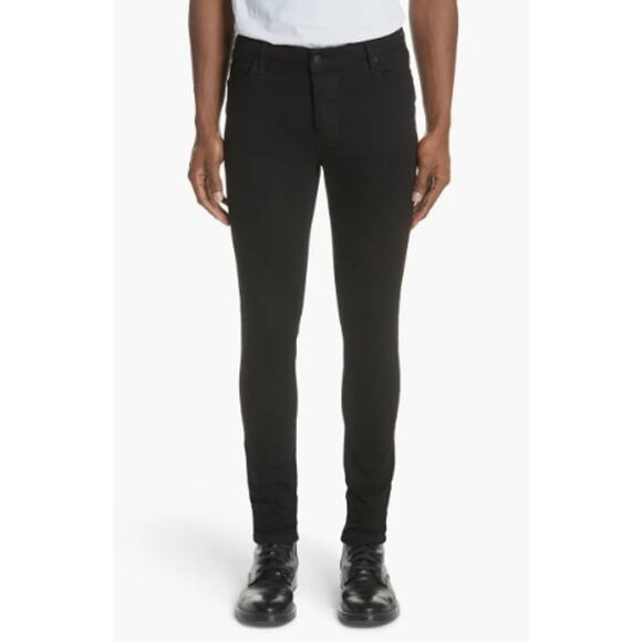 Ksubi Van Winkle Rebel Mid Rise Skinny Fit Jeans Black Mens Size 36 - Picture 1 of 9